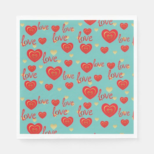 愛 スタンダードランチョンナプキン (正面)