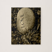 "愛"ストーン ジグソーパズル (縦)