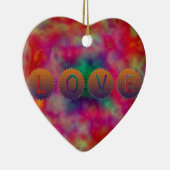 愛 セラミックオーナメント (右)