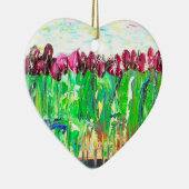 愛 セラミックオーナメント (右)