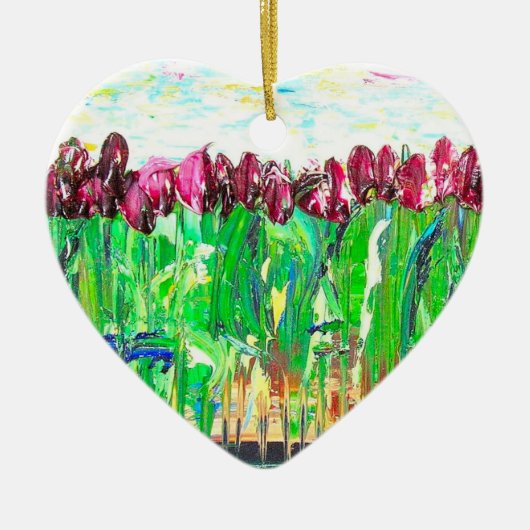 愛 セラミックオーナメント (正面)