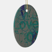 愛 セラミックオーナメント (右)