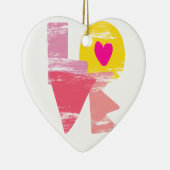 愛 セラミックオーナメント (右)