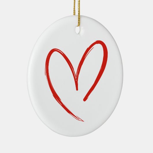 愛 セラミックオーナメント (右)