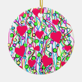 愛 セラミックオーナメント