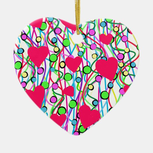 愛 セラミックオーナメント (正面)