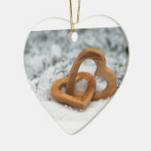 愛 セラミックオーナメント (左)