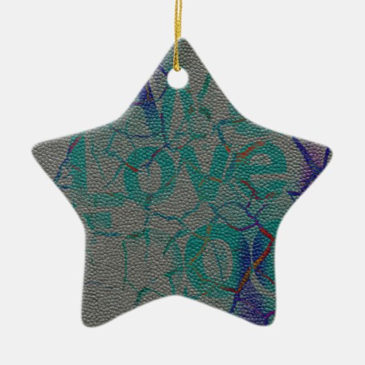 愛 セラミックオーナメント (正面)