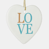 愛 セラミックオーナメント (右)