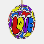 愛 セラミックオーナメント (右)