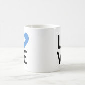 愛 – ソマリア国旗 コーヒーマグカップ (中央)