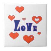 愛 タイル (正面)