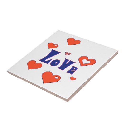 愛 タイル (側面)