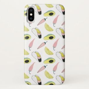 愛 タコスの要素の円についてのタコスは iPhone X ケース