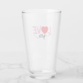 愛 タンブラーグラス (裏面)