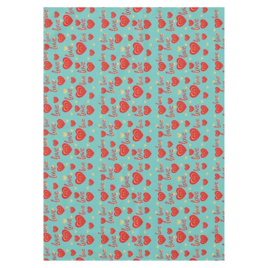 愛 テーブルクロス (正面)