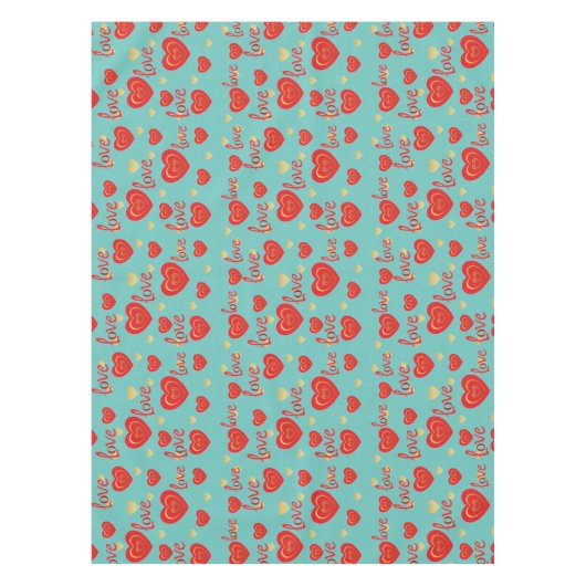 愛 テーブルクロス (正面)