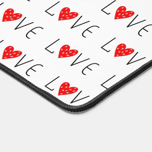 愛 デスクマット (コーナー)