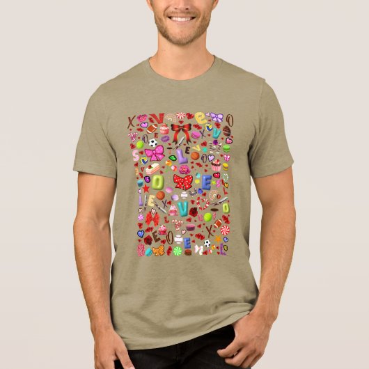 愛 トライブレンドＴシャツ (正面)