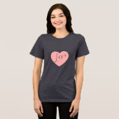 愛 トライブレンドTシャツ (正面全面)