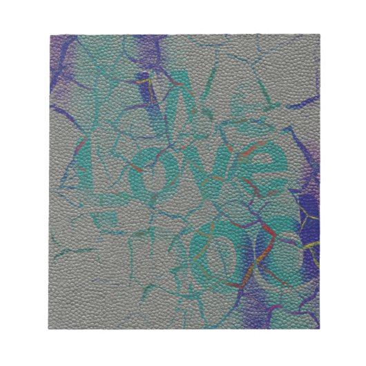 愛 ノートパッド (正面)