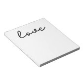 愛 ノートパッド (アングル)