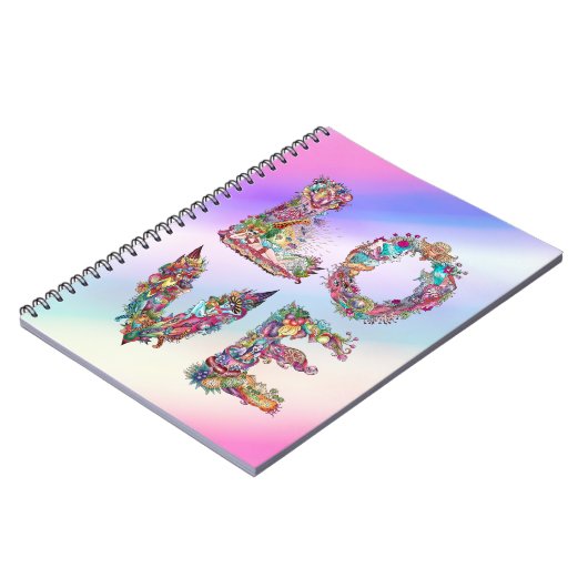 愛 ノートブック (左側)