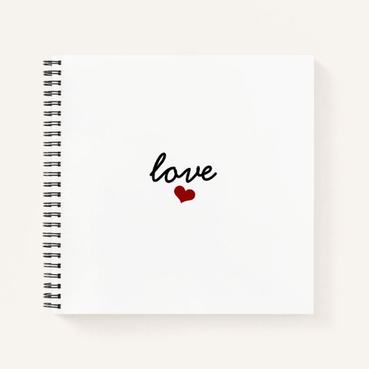 愛 ノートブック (正面)