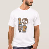 愛 - ハロウィン Tシャツ (正面)