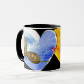 愛/ハートのマグのおもしろいなポテト マグカップ (正面左)