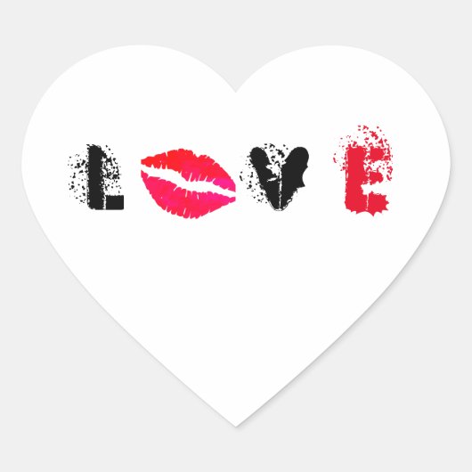 愛 ハートシール (正面)