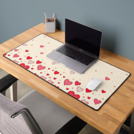 愛、ハート、ヴァレンティ結婚ン – Desk Mat デスクマット