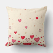 愛、ハート、ヴァレンティ結婚ン、s – 枕 (正面)