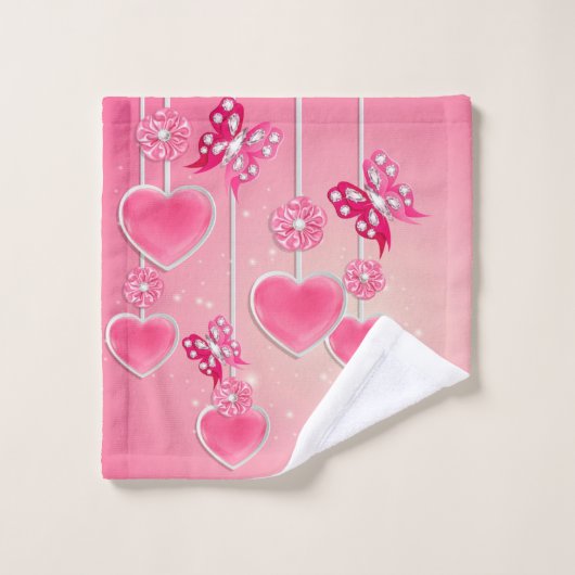 愛 バスタオルセット (ウォッシュタオル)