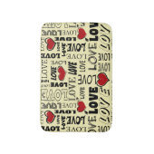 愛 バスマット (正面縦)