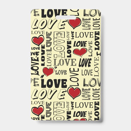 愛 バッジ (正面)