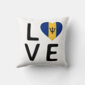 愛 – バルバドス国旗 クッション (裏面)