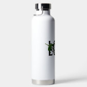 愛 – バレンタインデーかわいいカスタム ウォーターボトル (右面)