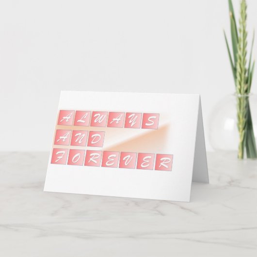 愛/バレンタインデーのカード シーズンカード (正面)