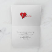 愛.バレンタインデーカスタムの写真 シーズンカード (内部)