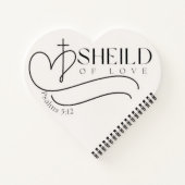 愛/バレンタイン/信仰/結婚カップルの聖地 ノートブック (裏面)