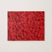 愛,バレンタイン,日,ハート,女性,ピンク,バラ ジグソーパズル (横)