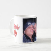 愛+バレンタイン+毎日 コーヒーマグカップ (正面左)