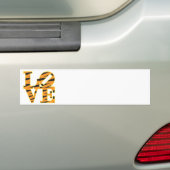 愛 バンパーステッカー (車上)