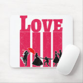 愛 |バ最高のンタインの贈り物 マウスパッド (マウス)