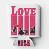 愛 |バ最高のンタインの贈り物 缶クーラー (裏面)