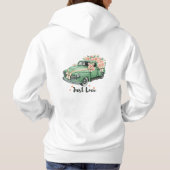 愛 パーカ (裏面)