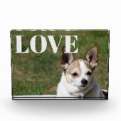 愛 フォトブロック (正面)