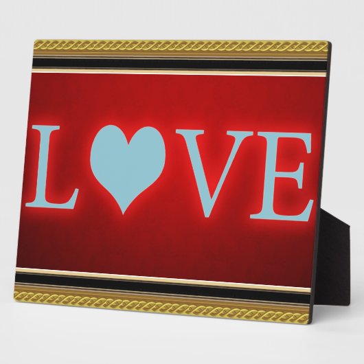 愛 フォトプラーク (側面)