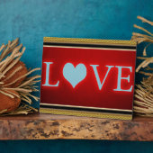 愛 フォトプラーク (側面)